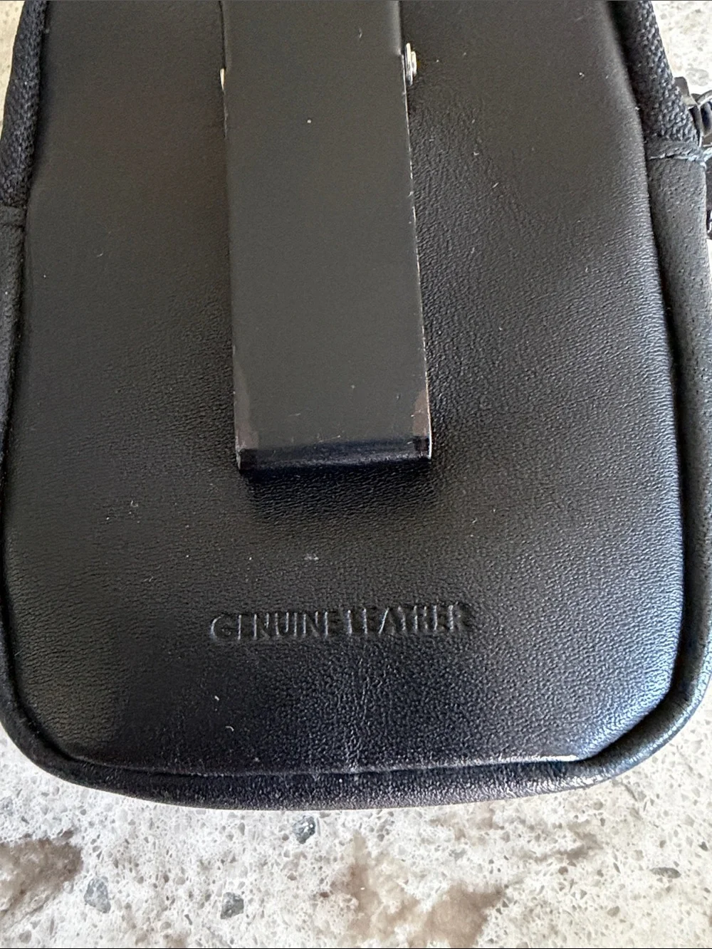 Leather Pouch - Black